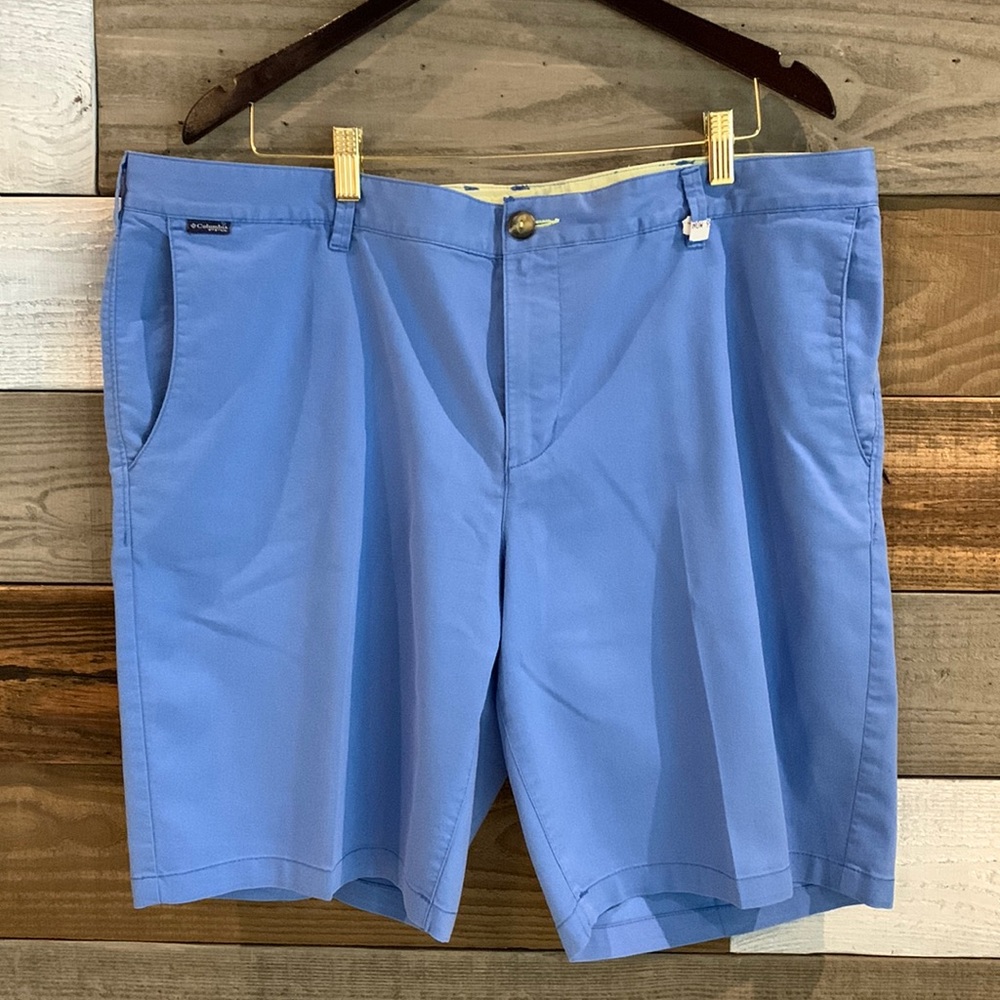 Columbia PFG Men’s Blue Chino Shorts (Size 40)